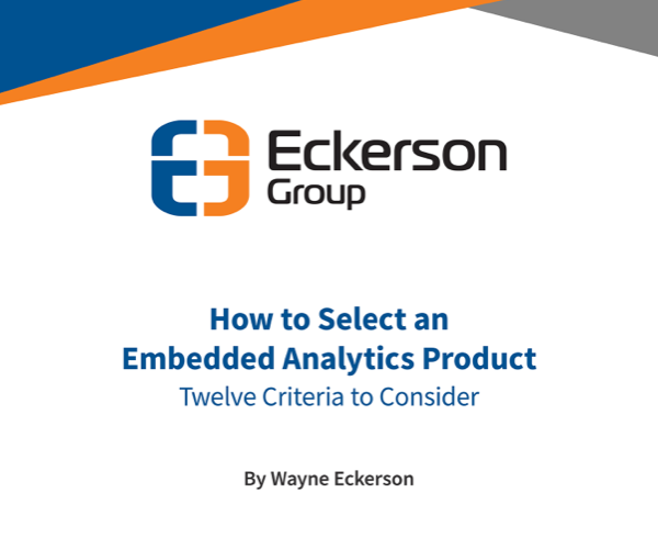 How to Select an Embedded Analytics Product: 12 Criteria to Consider
